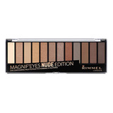 Rimmel London Magnif'eyes Paleta De Sombras De Ojos, 12 Tono