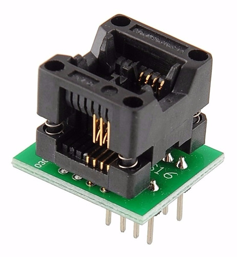 Adaptador Soic8 A Dip8 150mil P/memorias Eeprom Microcentro