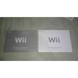 Apenas O Manual Original Do Console Nintendo Wii