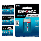 12 Baterias Alcalinas Rayovac 9v (12 Cartelas)