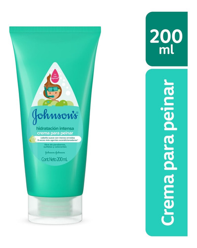 Crema Peinar Johnson's Baby Hidratacion Intensa X 200gr