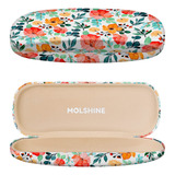 Molshine Estuche Rigido De Piel Sintetica Para Gafas, Estuch