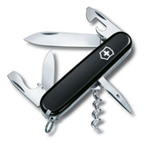 Victorinox Navaja De Bolsillo Spartan, 12 Usos Color Negro