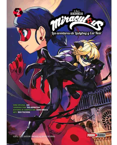 Miraculous 02, De Hiroyuki. Serie Miraculous Editorial Panini Manga Argentina, Tapa Blanda, Edición 1 En Español, 2023