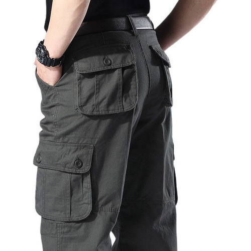 Pantalones Cargo De Primavera Para Hombre  Monos De Trabajo