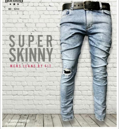 Jeans Hombre Skinny