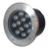 Lampara Empotrado De Led Piso 12w Blanca O Calida 110 Volts