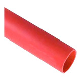 Tubo Termo Retrátil Espaguete Contrátil 6mm Vermelho 5metros