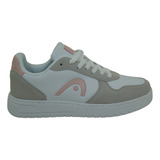 Zapatilla Head San Diego Bco/gris 35-41 Unisex Deporfan