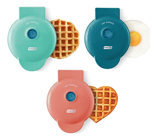 Mini Wafleras Dash X3 Unidades Importadas