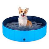 Piscina Plegable Para Perros Mascotas Piscina 160x30 - Ar