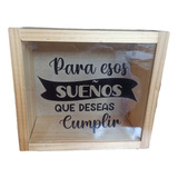 Alcancía De Madera Personalizadas 