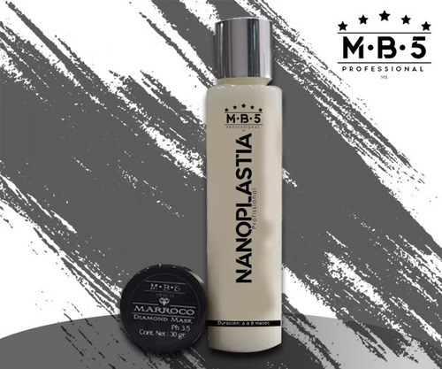 Nanoplastia Cafe Mb5 135 Ml Y Mascarilla De Marroco 30gr Mb5