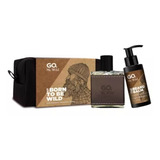 Kit Go Man Mr Wild Necessaire + Perfume + Balm 