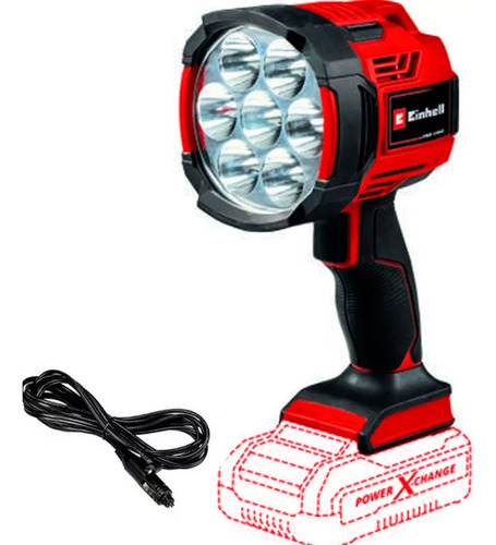 Linterna Inalambrica Einhell Te-cl 18/2500 12v 2500 Lumens