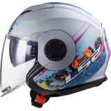 Casco Moto Abierto Ls2 570 Verso Spring Mate Solomototeam