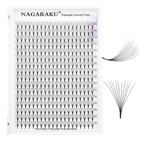 Abanicos Prearmados Nagaraku Volumen Extensiones De Pestañas | MercadoLibre