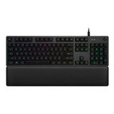 Teclado Gamer Mecánico Logitech Rgb G513 Alambrico Negro