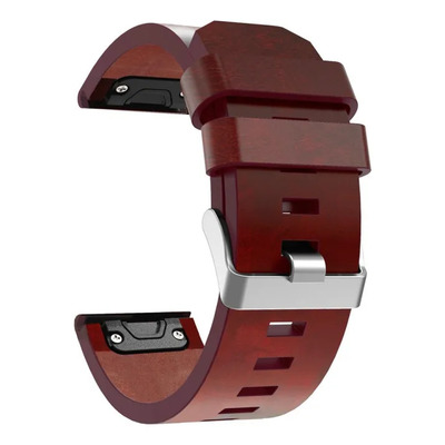 Marrón Para Garmin Fenix 5x (sin Hilo De Coser) Quick Rele | Meses sin interés