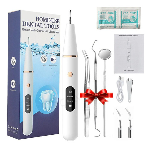 Escalador Dental Ultrasónico Para Dientes, Mancha De Sarro,