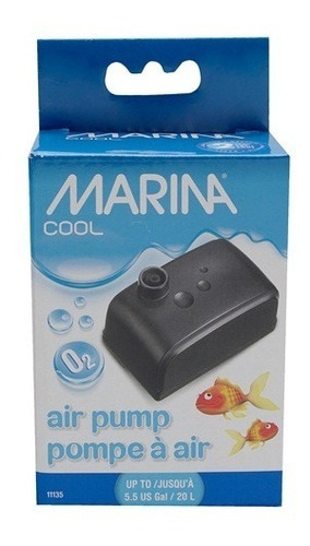 Aireador Bomba De Aire Marina 20 Lts Air Cool Para Pecera K9