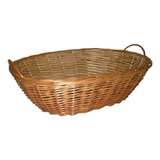 Cesta De Pães Vime Padaria Empório Padeira Palha Grande 623