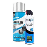 Kit 1 Alco-hol Iso Aerosol 1 Aire Comprimido Limpieza Polvos