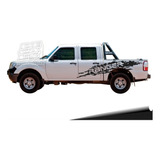 Calco Ford Ranger Doble Cabina 1998/2012 Decoracion Paint