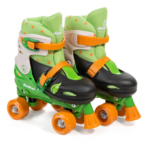 Patins Infantil Quatro Rodas Quad Bota 30-33 Fenix