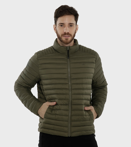 Campera Hombre De Abrigo Pluma Sintética - Montagne Grant