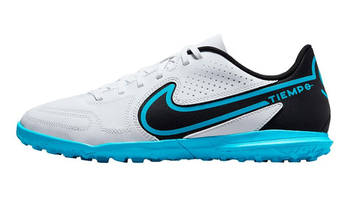 Zapatillas Nike Legend 9 Club Turf-blanco/negro