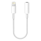 Adaptador Lightning iPhone A Jack 3.5mm Para Audífonos