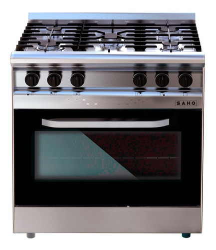 Cocina Morelli Saho Jitaku 82 Cm Puerta Visor Ac Inox 