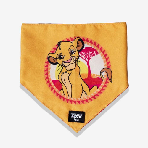 Bandana Zc Pets Rei Leão - Disney Zc Pets