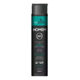 Shampoo 2x1 Homem Cabelo E Barba 300 Ml 