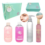 Caja Relax Regalo Mujer Kit Gift Aroma Rosas Spa Zen Set N80