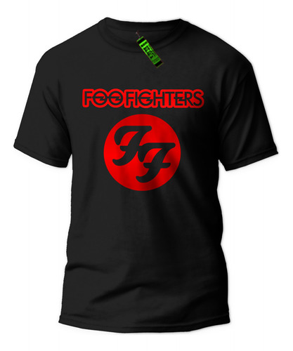 Lum - Remera Rock Foo Fighters - Algodon 1° Calidad