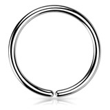 (1 Peça) Piercing Titânio Nariz Argola 8mm 10mm