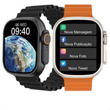 Relógio Smartwatch W68 Ultra Series Nfc 8 Android Ios Amoled