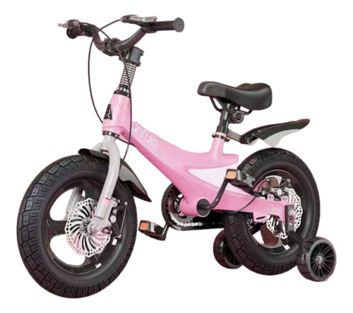 Bicicleta Infantil 4-7 Años Niña Aro 14 Lubabycas Rosada