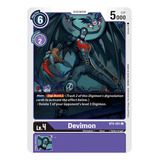 Digimon Ccg Devimon - Common Bt4 Frete Incluso