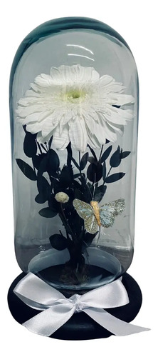 Gerbera Eterna 22 Cm Con Cupula De Cristal Flor Eterna | Meses sin interés