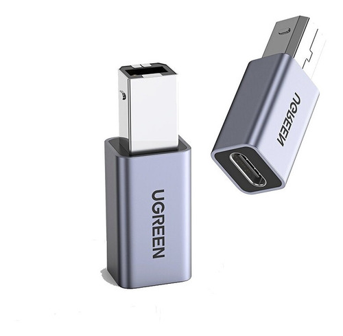 Adaptador Usb C Hembra A Usb B Macho - Impresora Escaner +