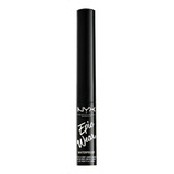 Delineador Líquido Nyx Epic Wear Impermeable Larga Duración Efecto Metálico Color Black