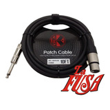 Cable Canon Xlr Plug Kirlin Mpc-482pb-10ft 3m Desbalanceado