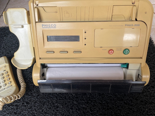 Aparelho De Fax Phax-200 Philco