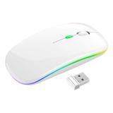  Shaolong  Mouse Color Wireless Bateria  Branco
