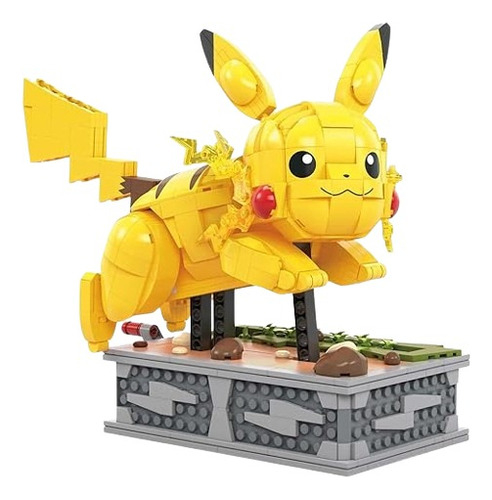 Mega Pokémon Pikachu Juguete De Construccion 1095 Pzas