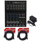 Mezcladora Mackie Mix8 Con Cable Xlr 20ft