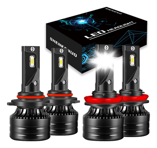 28000lm 50w Kit De Focos Led 9007 Luz Alta Y Baja For Honda